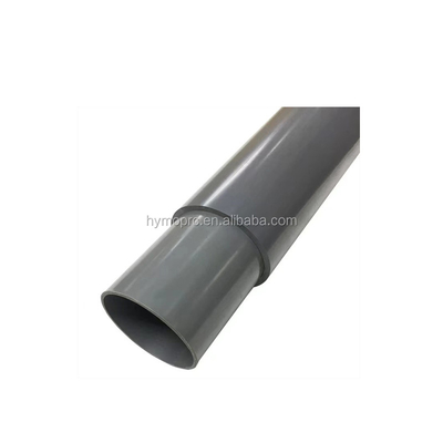 OEM DIN 標準 PVC 水道パイプ200mmのための白灰色色PVCプラスチックパイプ 1/2 &quot;-12&quot;