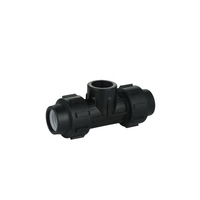 20-110MM BSPT 糸 HDPE 1.1/2 インチ PP 圧縮フィッティング 農業灌輸用