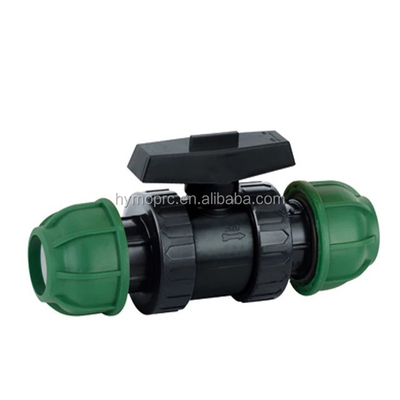 20-110MM OEM サポート 製造 PP 圧縮フィッティング ティー PN16 水道用