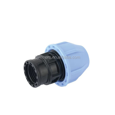 20-110MM HDPE PP圧縮フィッティング イタリア型 水道・灌水管のフィッティングのための等式結合