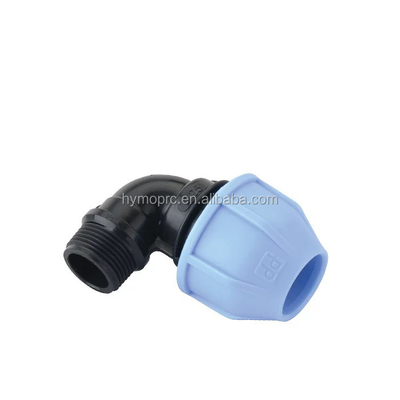 20-110MM HDPE PP圧縮フィッティング イタリア型 水道・灌水管のフィッティングのための等式結合