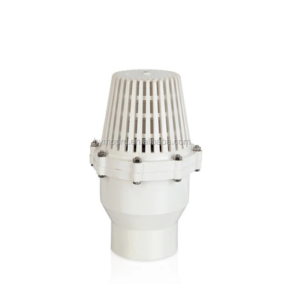 ASTM/DIN/ASNZ/JIS 標準 6 インチ UPVC PVC フットバルブ 水ポンプ産業バルブ
