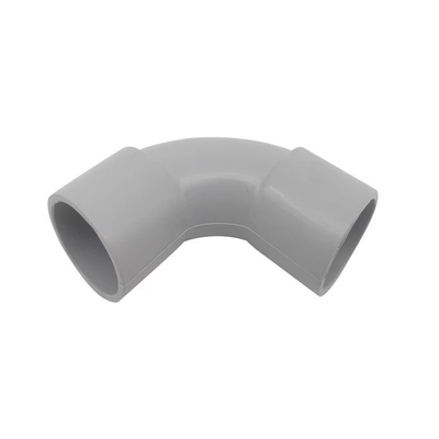 25mm ホワイト PVC パイプフィッティング 管 電気溶接のためのDIN標準