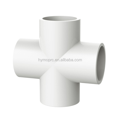 UPVC/PVC 水道管のフィッティング 衛生用プラスチック水道管のスレッドフィッティング 画像付き