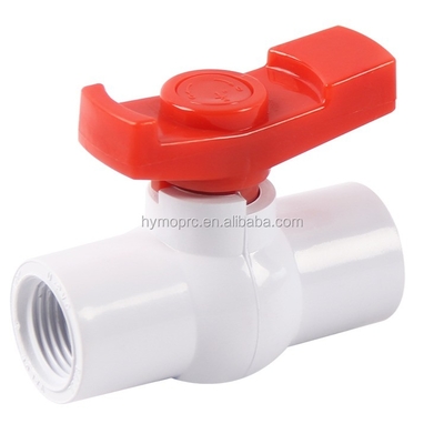 3インチ PVC ボールバルブ ボートハンドル ASTM DIN 標準 ホワイトグレー OEM はい保証