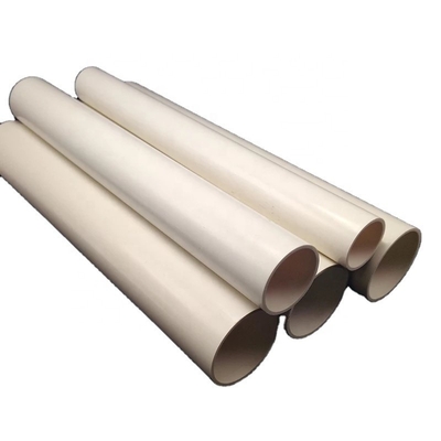 ASTM DIN 標準のベルエンドの白灰色UPVC PVCパイプの製造