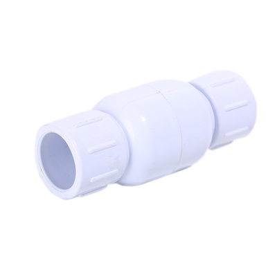 高圧井ポンプ用PPボールチェックバルブ 水道管材 1/2&quot;-4&quot; グレー色