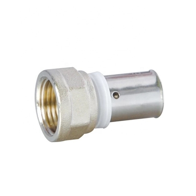 16mm 銅 PEX AL PEX 耐久性のある水道接続のためのプレスフィッティング