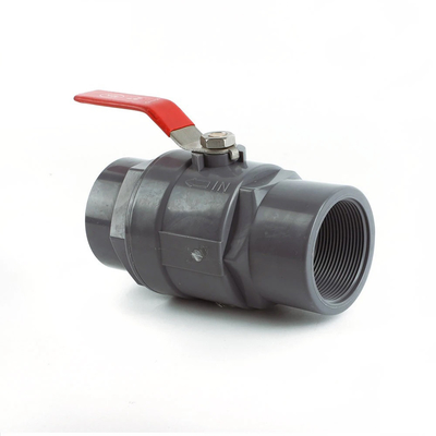 ISO/ASTM 標準 ABS ハンドル PVC 2 パーツ ボールバルブ 上海で便利