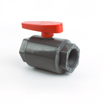 ISO/ASTM 標準 ABS ハンドル PVC 2 パーツ ボールバルブ 上海で便利