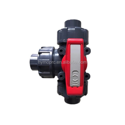 OEM ODM 2 インチプール 3 Way ボールバルブ 白グレーの鋳造加工サービス