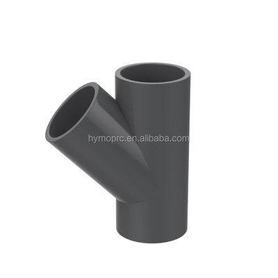 白 3/4 &quot;PVCプラスチックパイプフィッティング PN10 鋳造サービスのための配管用品