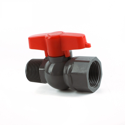 OEM プラスチックPVC/UPVCボールバルブ ボールバルブカテゴリ標準長さ製造