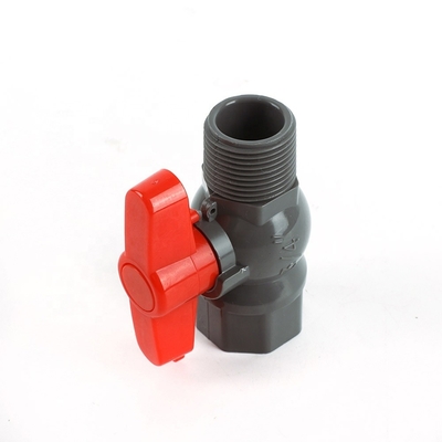 OEM プラスチックPVC/UPVCボールバルブ ボールバルブカテゴリ標準長さ製造