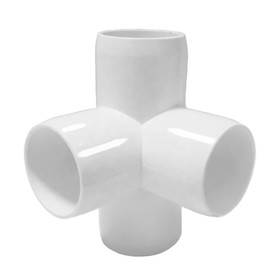 ASTM 標準 3/4 インチ 3 Way コーナーコネクタ ジョイント肘 PVC パイプフィッティング 配管
