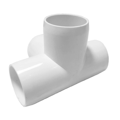 ASTM PVC 4 Way Elbow Connector Pipe Fitting for SCH40 PVC Pipe 1/2&quot;~12&quot;厚さのパイプ用