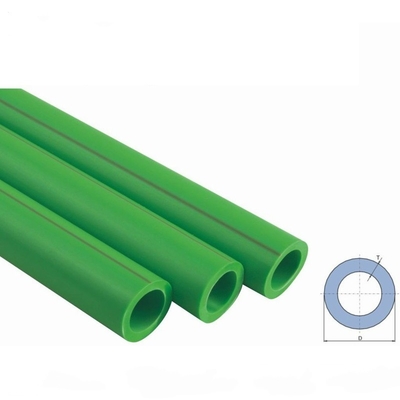 PPR 水管 DIN8077/8078 PN12.5 水産業用プラスチック管 白緑色