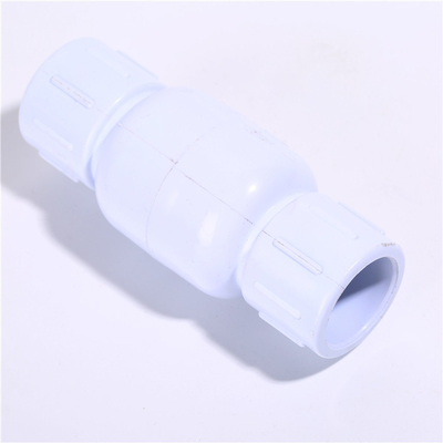 高圧井ポンプ用PPボールチェックバルブ 水道管材 1/2&quot;-4&quot; グレー色
