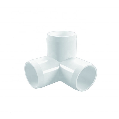 ASTM 標準 3/4 インチ 3 Way コーナーコネクタ ジョイント肘 PVC パイプフィッティング 配管