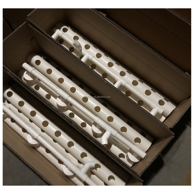 1/2 &quot;-12&quot; 直径 白色 90mm 110mm 水栽培 レタス プラントのための PVC パイプ