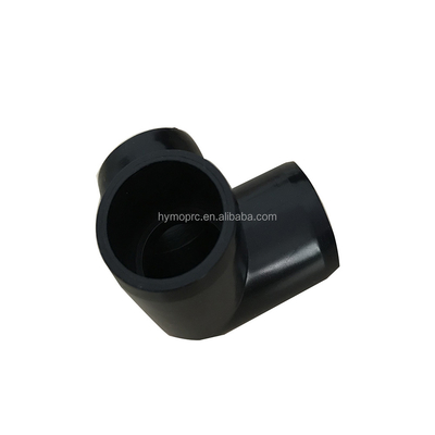 ブラックPVC3Way肘 1/2&quot;から1&quot;のパイプフィッティング オーダーメイドOEM ODM