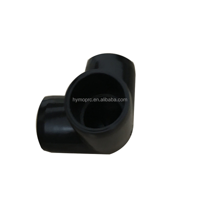 ブラックPVC3Way肘 1/2&quot;から1&quot;のパイプフィッティング オーダーメイドOEM ODM