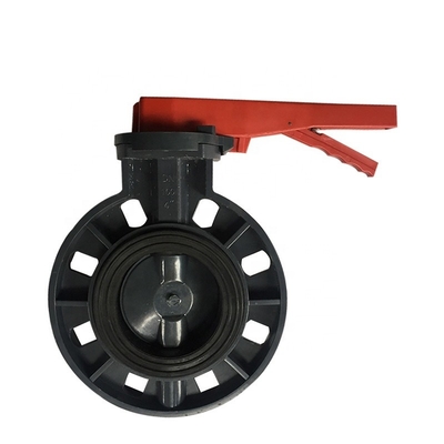 OEM UPVC バターフライバル DN 150 汎用用用ダブルフレンズ水力発電