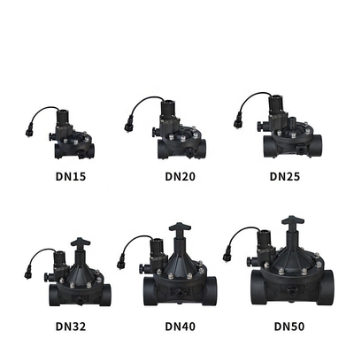 調節可能 1 &quot; 農業灌?? 電磁気制御バルブ IP65 24V パルス 6-24VDC