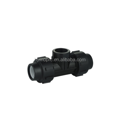 20-110MM サウジアラビア向けブラックPP圧縮フィッティング