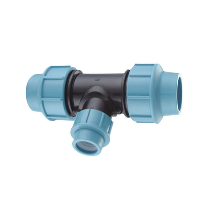 25mm 32mm PP圧縮フィッティング PN16 農業用水供給用滴滴灌輸用