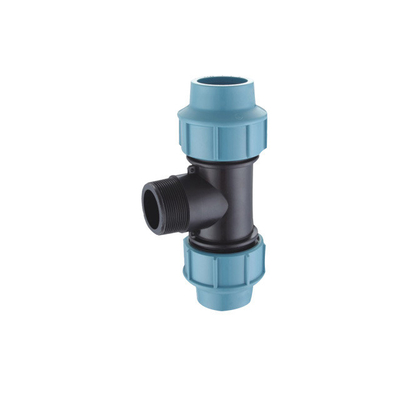 25mm 32mm PP圧縮フィッティング PN16 農業用水供給用滴滴灌輸用